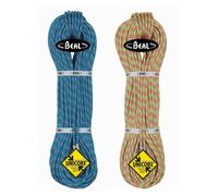 Beal - Mezza corda - Ice Line Golden Dry 8,1mm Anis-Emeraude - Taglia 2 x 60m - Blu Blu 2 x 60m