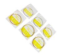 BEALIFE 6 Pezzi Corde per Chitarra Acustica Parti di Ricambio Musicali in Metallo Elastico Suono di Vibrazione Professionale Bambini