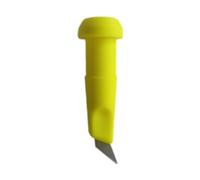 BEALIFE Alpenstock Tip Protector Punta per bastoncini da passeggio per nordic walking, escursionismo, giallo, Giallo, 8 cm