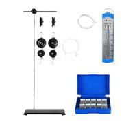 BEALIFE Attrezzature per esperimenti di fisica e meccanica, progettate con stabilità e durata per educatori e giovani scienziati. Set di pulegge per fisica, esperimento scientifico educativo.