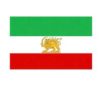 BEALIFE Bandiera dell'Iran Simbolismo culturale durevole e resistente che | un'antica borsa con leone e del sole progettata per l'esterno Bandiera iraniana Iraq e della resistenza Altro