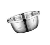 BEALIFE Cestello per scolare le verdure, ciotola per mescolare, pratico per lavare il riso, colino da cucina, adatto per una varietà di compiti in cucina, come lavare le verdure.