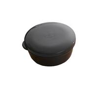 BEALIFE Contenitore Rotondo per Custodia in Spugna, Contenitore Portatile per Hotel da Viaggio, Bagno, Doccia, Contenitore con Coperchio