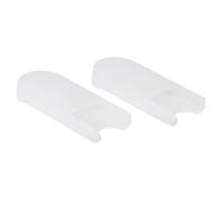 BEALIFE Cuscini per poggiapolsi per sassofono Supporto per pollice in silicone Accessorio musicale anti-fatica Per unico Pad palmare antiscivolo, Bianco