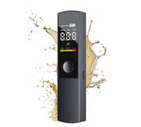 BEALIFE Etilometro Portatile Certificato, Etilometro con Sensore Portatile, con Display LCD, Ricarica USB, Non Necessita di Boccaglio, Alcool Test Portatile per Uso Personale e Professionale