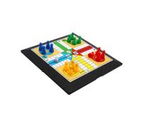 BEALIFE Gioco da tavolo Flying Chess Ludo, classico gioco da tavolo portatile, divertente di dadi per famiglie, mantiene i bambini impegnati mentre imparano la strategia tradizionale degli scacchi