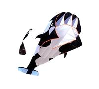 BEALIFE Grandi aquiloni 3D a Forma di Delfino Gli aquiloni a Forma di Delfino Facili da trasportare, Leggeri, Senza Cornice, Giocattolo, Divertimento all'aperto, Non