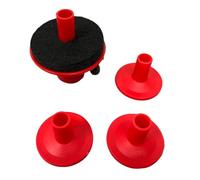 BEALIFE Kit per batteria con manicotti per piatti resistenti in PP e feltro. L'attrito dei piatti previene efficacemente la collisione tra i e il metallo. Accessori di ricambio per batteria. Rilascio