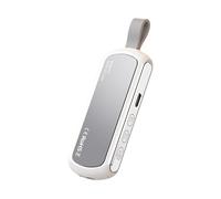 BEALIFE L'altoparlante Bluetooth con suono stereo dorme profondamente senza danneggiare i timpani, evitando la dipendenza da farmaci e il cuscino per gli effetti collaterali, bianco argento