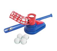 BEALIFE Macchina per lanciare la palla da baseball, giochi sportivi all'aperto, resistente, robusta e di lunga durata per ore di divertimento. Aiuta a capire come funzionano le , Rosso , 51x28x23.3 cm