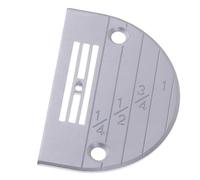 BEALIFE Piastra per ago tipo E, macchina per cucire ad ago singolo, piastra per griffa di trasporto in acciaio resistente, materiale essenziale, gola per griffa di trasporto per, Argento, E24