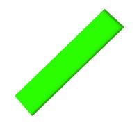 BEALIFE Protezione leggera in silicone per il della pagaia, progettata per prevenire danni e migliorare le prestazioni nelle gare di dragon boat. Protezione per la punta delle, Verde, 18.2x3.8 cm