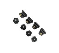 BEALIFE Set di clip per visiera da football, elementi di fissaggio resistenti, facili da installare, kit riparazione per adulti. Queste visiere per casco football sono realizzate in plastica, elementi