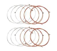 BEALIFE Set di corde per chitarra elettrica da 12 pezzi Filo di rame puro Set di corde per tono brillante universale Esperti Principianti Adulti
