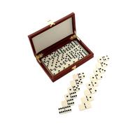 BEALIFE Set di domino in melamina per adulti e bambini, gioco da tavolo, strumento didattico, 28 pezzi, carte per una serata di divertimento in famiglia, con ampi pezzi per una varietà giochi domino.