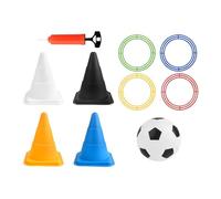 BEALIFE Set di Giochi per Bambini all'aperto con Cerchio di Lancio, Coni marcatori per Campo agilità, Giochi Lancio per Ragazzi e Ragazze, Feste al Chiuso, Divertimento per Bambini, Ragazzi e Ragazze