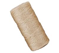 BEALIFE Spago di iuta multiuso per e accessori fai da te Corda di iuta da 2 mm per progetti Confezione regalo tessuta a mano