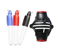 BEALIFE Stencil per marcatore di Palline da Golf, 3 Strumenti a Linea, Accessori Leggeri, Regali per Gli Amanti del Golf di Tutte Le età, Strumento per la Fodera di Tre Linee