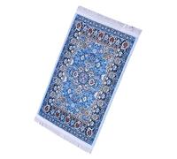 BEALIFE Tappetini per pavimenti in miniatura per case delle bambole che migliorano il gioco fantasioso dei bambini durante le avventure nella casa delle bambole. Simulazione del , Blu , 17x10 cm