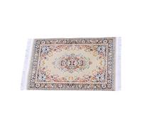 BEALIFE Tappetini per pavimenti in miniatura per case delle bambole che migliorano il gioco fantasioso dei bambini durante le avventure nella casa delle bambole. Simulazione del , Giallo , 17x10 cm