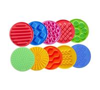 BEALIFE Tappetini sensoriali che offrono un effetto calmante per i bambini, creano un'esperienza interattiva che incoraggia l'esplorazione e l'apprendimento, giochi di abbinamento, dischi sensoriali,