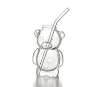 BEALIFE Tazza a forma di orso resistente che crea un'irresistibile,1 pz | quando gustata con latte, caffè o tè ogni giorno. WhimsicalbrHigh-Glass