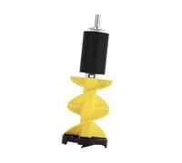 BEALIFE Trivella per Ghiaccio, Accessori Resistenti per la Pesca sul Ghiaccio per perforare Senza Sforzo Gli Strati di Pesca degli oceani, degli oceani, dei Mari, dei Laghi e, Giallo, 50 Centimetri