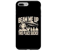 Beam Me Up Questo posto succhia astronave retrò Custodia per iPhone 7 Plus/8 Plus
