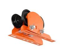 Beam Trolley Crane, Small Double Wheel Hoist, 10.55x8.94x4.25 Inches High Load Capacity, Electric Manual Trolley for Construction Industry Household Warehouse Heavy Lifting and Material Handling