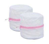 BEAMARKER 2 pz Borsa per Il Lavaggio del Reggiseno per Il Bucato Sacchetti per Il Bucato in Rete con Cerniera per Lavatrice Donna Delicati Lingerie Intimo Reggiseno Calzini Casa università Dormitorio