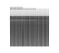 BEAMARKER 30 Set di Pennelli per Piccoli Dettagli, Pennelli A Punta Fine nelle Misure N. 000, n. 00 e N. 0 per Pittura in Miniatura, Moi 40k, Nail Art, Pittura su Roccia, Acquerello, Acrilic