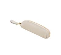 BEAMARKER Piccolo Portamonete Da 1.5x5.1x1.1 pollice, Bianco, Piccolo Portamonete Da Viaggio In Similpelle con Cerniera, Rettangolare, Compatto, Mini Portamonete, Impermeabile, Tascabile, Po