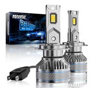 BEAMFLY H7 lampadine a LED, 24000LM lampade abbaglianti / anabbaglianti 12V 110W ad alta potenza, 6500K bianco IP68 impermeabile fendinebbia, set di 2
