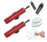 Beamlab Life Hammer, Beamlab Glass Hammer, Safehammer Glass Breaker for Cars, Car Window Breaker Tool, Life Hammers Car Escape Tool and Seatbelt Cutter (2Pcs-B)