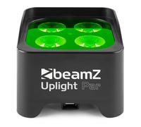 Beamz BBP90 Uplight Par 4x4W 4in1 Led RGB-UV a batteria e comando IR e DMX