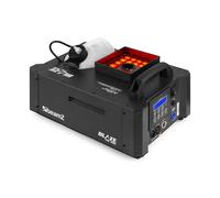 BeamZ BLAZE1200 - Macchina per fumo a LED con effetto luminoso, 1200 Watt, orizzontale e verticale, Fog Machine LED con telecomando, per discoteca, per DJ e eventi