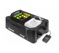 BeamZ BLAZE800 - Macchina per fumo verticale e orizzontale RGBA, 800 Watt, 12 LED da 4 watt, serbatoio 2,8 L con indicatore, modalità DMX o autonoma, ideale per creare un'atmosfera visiva