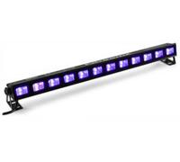 Beamz BUV183 - LED UV Bar, Luce UV 12 x 3W, Plug & Play, Consumo Energia 35W, Trasportabile, Utilizzo Multiuso
