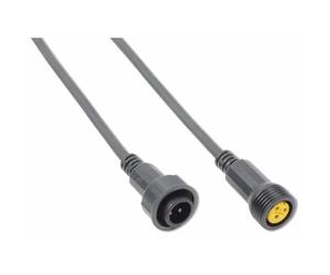 beamz Cavo di prolunga dati professionale CX20-5 DMX da 5 m con connettori impermeabili IP65 per illuminazione eventi all'aperto e dispositivi per rondella a parete, trasmissione affidabile del