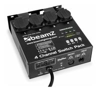 BeamZ DMX004DII Scatola di commutazione DMX
