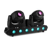 Beamz Fuze Twin LED Moving Head Bar