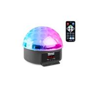 BeamZ JB60R Jelly Ball Effetto Luminoso 6 x 1W LED, 5 Canali DMX, 82 Raggi Rotanti, Modalità Automatica e Audio, Basso Consumo, Cassa Solida, Telecomando Incluso