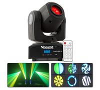 Beamz Panther 25 Led Spot IRC Testa mobile da 12W e con 7 ruota colore + bianco