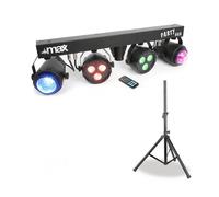 beamZ PartyBar1 2PAR 3x4in1LED+2 JellyB