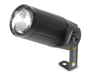 BEAMZ PS6WB LED Proiettore PinSpot con LED bianco da 6 watt e apertura di 10°