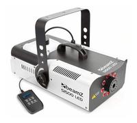 BeamZ S1500LED Smoke machine 2,5 L Nero, Bianco 1500 W | Macchina di qualità, controllo DMX, riscaldamento rapido e grande uscita di fumo, per DJ, eventi e palcoscenici