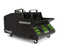 Beamz SB2000LED Smoke & Bubble Machine RGB Leds Macchina per Bolle e Fumo, RGB