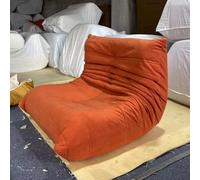 Bean Bag Chairs Fireside Lazy Floor Sofa, Togo Fireside Chair, Seat Height 35cm, High Resilience Sponge, Ergonomic Design, Compressible Lounge Chair Meditation for Living Room, Bedroom, Dorm, Salon