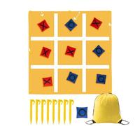 Bean Bag Toss - Funny Interactive - Bean Bag Throwing Carnival Games, For Camping Yard Family Home Outdoor Party Garden Backyard Beach Event, 91x91x2cm