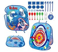 Bean Bag Toss Game Kids, Interactive Outdoor Toss Games with Beans Bags, Party Favor Set for Carnival Fun, School Events, Birthday Activities, Picnic, Camping, Beach Play Use 22.83x18.9x12.2in